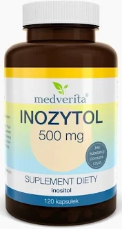 Inozytol 500mg Medverita 120 kaps