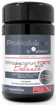 ProbioBalance Bifidobacterium Forte Balance, 60 kaps. vege - Aliness 