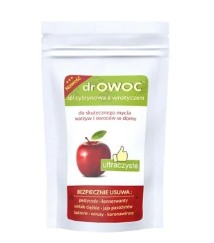 Dr Owoc - Sól Cytrynowa z Wrotyczem, 300 g - Polskie Warzelnie Soli 