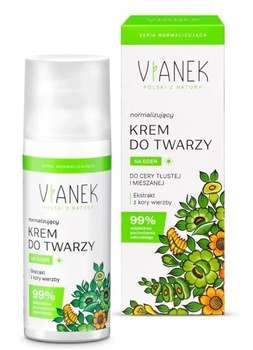 Normalizujący krem do twarzy na dzień, 50 ml - Vianek