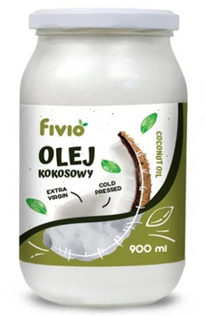 Olej Kokosowy Extra Virgin, 900 ml - Fivio