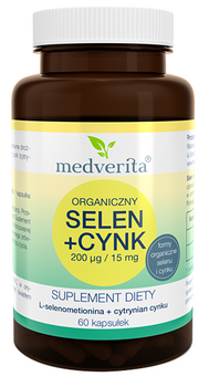 Selen + Cynk, 60 kaps. - Medverita