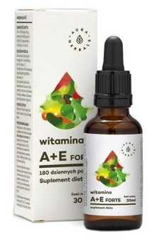 Witamina A + E Forte, 30 ml - Aura Herbals